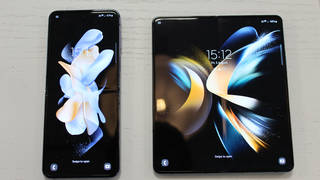 Samsung's new Galaxy Z Flip4 and Fold4 smartphones