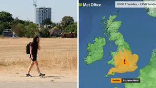 The Met Office has issued heatwave warnings from Thursday until Sunday
