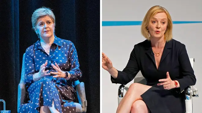 Nicola Sturgeon has claimed Liz Truss badgered her about "how to get into Vogue magazine".