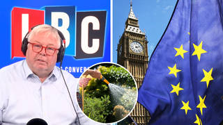 Nick Ferrari mocks caller who blames Brexit for water crisis