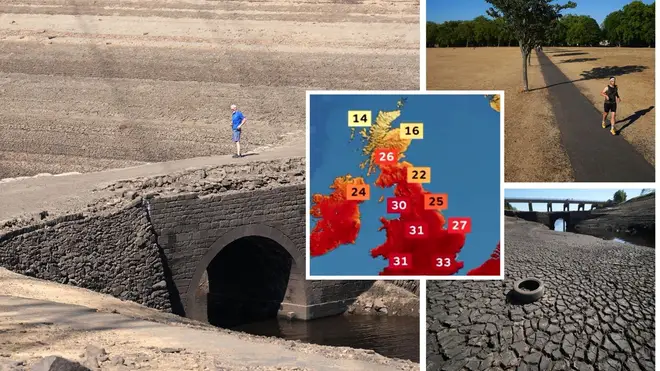 Drought status has been declared for swathes of England as dry and hot weather continues