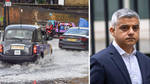 Mayor of London 'seriously concerned' about possible flash floods next week