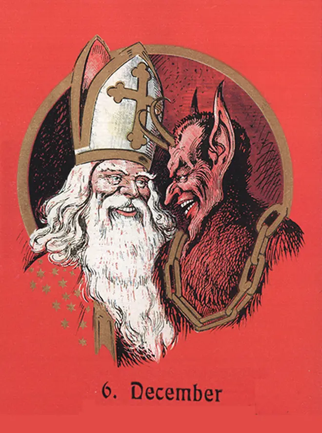 Krampus and St Nicholas