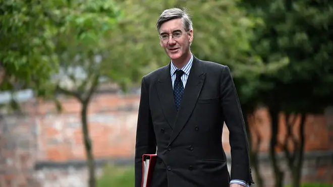 Mr Rees-Mogg says civil servants should check historic social media posts made by guests
