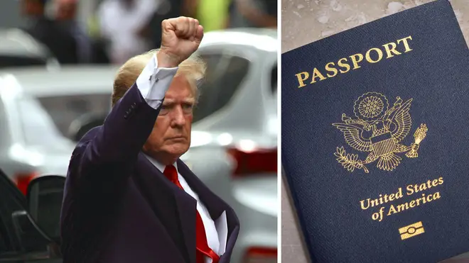 Trump claims FBI agents 'stole' three passports during raid