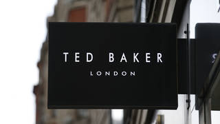 The Ted Baker store in Knightsbridge, London