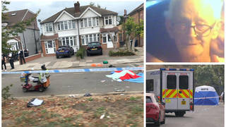Thomas O’Halloran, 87, has been named as the victim in the stabbing in Greenford in west London