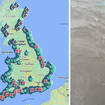 Sewage discharge alerts have been issued for many of the UK's beaches