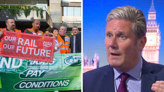 Keir Starmer has backed workers struggling due to the cost of living crisis
