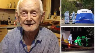 A 44-year-old man has been arrested on suspicion of the murder of 87-year-old Thomas O'Halloran
