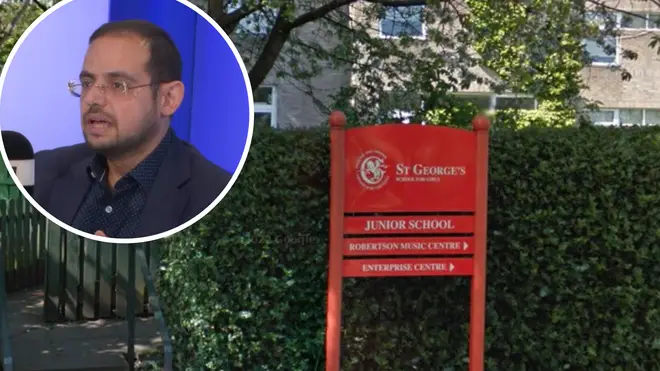 Former British spy Aimen Dean has claims St Georges School in Edinburgh discriminated against his five-year-old daughter after other parents complained his presence was a security threat.