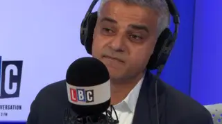 Sadiq Khan was not prepared to read Toby Young's tweets out on air