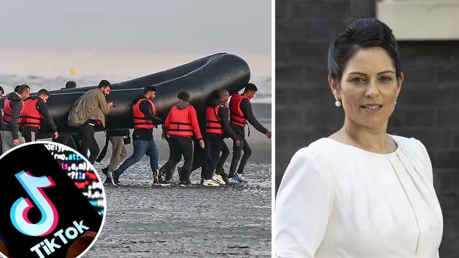 Priti Patel has vowed to clap down on people smugglers