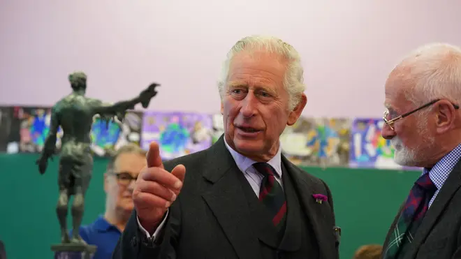 Prince Charles has been making regular morning trips to see the Queen
