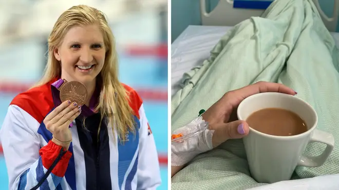 Rebecca Adlington revealed on Instagram she has suffered a miscarriage and undergone emergency surgery