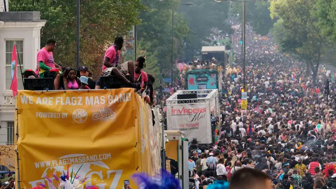 Up to a million people attended the Notting Hill Carnival this weekend