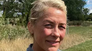 Sarah Beeny took to instagram to show her newly shaved head