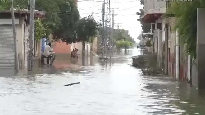 A third of Pakistan is now believed to be under water