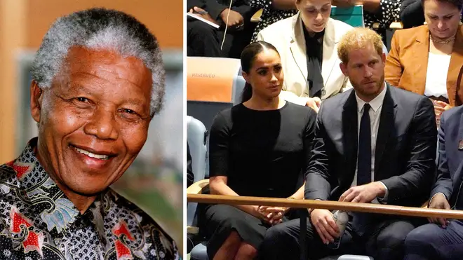 A grandson of Nelson Mandela has criticised Meghan Markle's comparison of her wedding to his release from jail