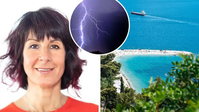 Brit mum struck by lightning in Croatia in a coma and will be airlifted to UK