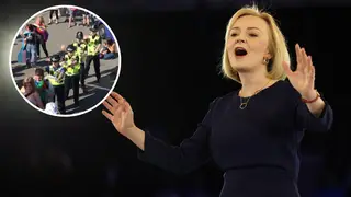 Liz Truss said police should "dance the Macarena in their spare time".