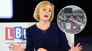 Liz Truss hinted she could scrap motorway speed limits.
