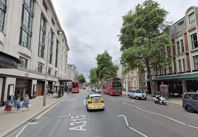 A murder investigation has been launched after a man was shot dead on Kensington High Street.