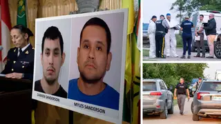Damien Sanderson and Myles Sanderson allegedly stabbed and killed 10 people between James Smith Cree Nation and Weldon, on Sunday morning, and the pair are presently at large.