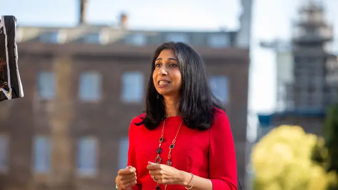 Suella Braverman, who also stood to be the UK's next PM, could be the new Home Secretary