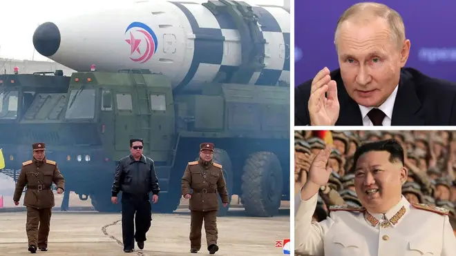 Vladimir Putin is looking to buy missiles from North Korea