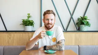 Craig Bunting, owner of Derby coffee shop Bear