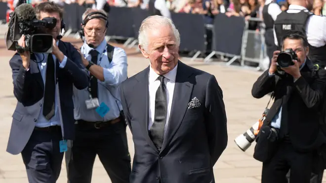 Charles was at Balmoral when the Queen died