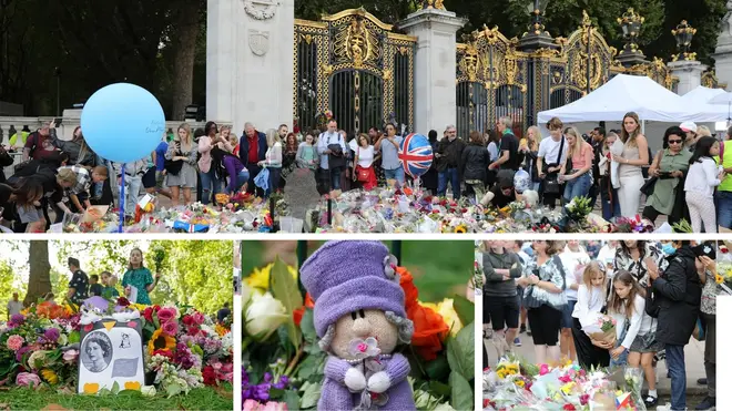 Sea of flowers in Green Park