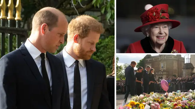 William and Harry could be reunited once more at the Queen's funeral