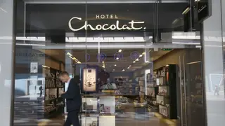 A Hotel Chocolat shop in Victoria, London