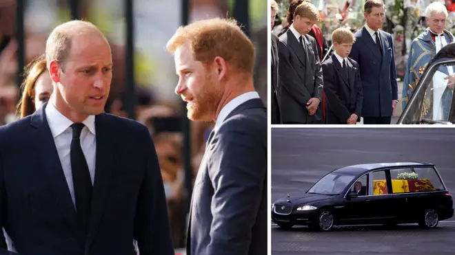 William and Harry will put on a united front with their father on Wednesday