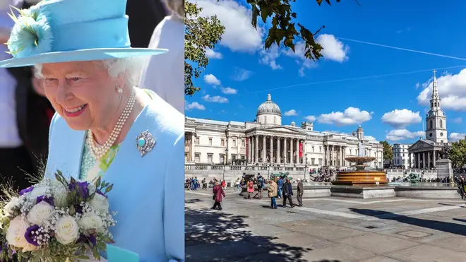 Queen statue may be placed permanently in Trafalgar Square