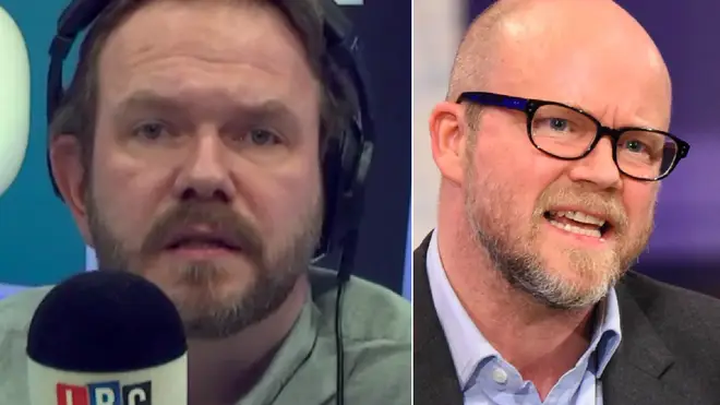 James O'Brien kept on asking the government serious questions over Toby Young