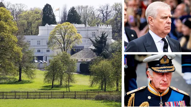 Andrew fears losing his 31-bed mansion under Charles's reform of the monarchy