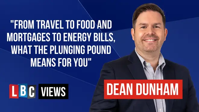 Dean Dunham analyses what the plunging pound means for you