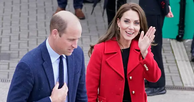 Prince William and Kate Middleton in Anglesey
