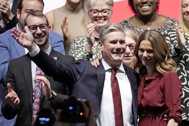 Keir Starmer Delivers Leader's Speech To Labour Party Conference