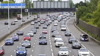 Motorway traffic