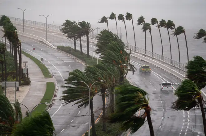 Hurricane Ian made landfall on the south west as one of the most powerful storms ever to hit the US.