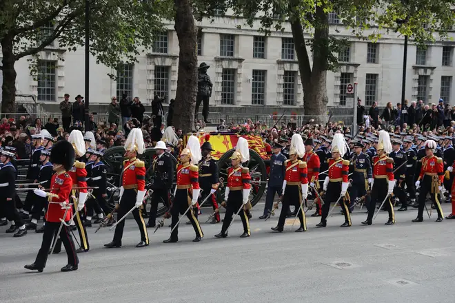 The Trooper took part in the Queen's funeral procession through central London last week