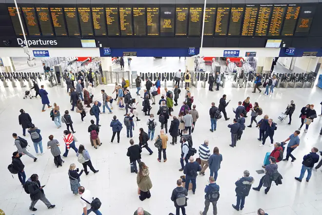 Passengers are being told to only travel if "absolutely necessary"