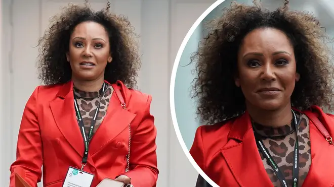Mel B made an appearance at the Tory conference.