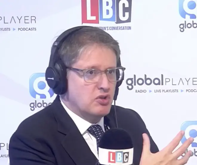 Mr Danker told Nick Ferrari that arguing a case in favour of reducing the top rate of income tax was for a 'different era'.