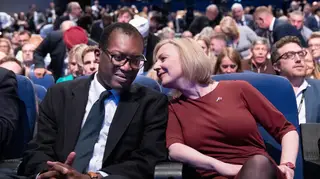 Chancellor of the Exchequer Kwasi Kwarteng and Prime Minister Liz Truss