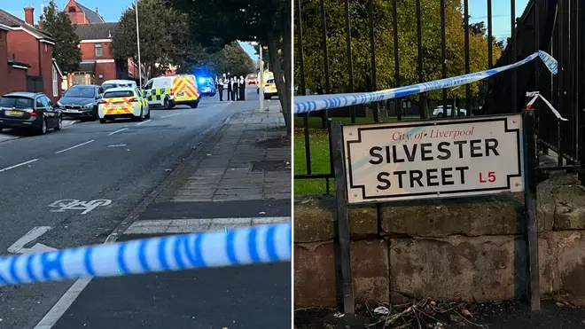 A woman has been mauled to death by dogs at a property in Liverpool